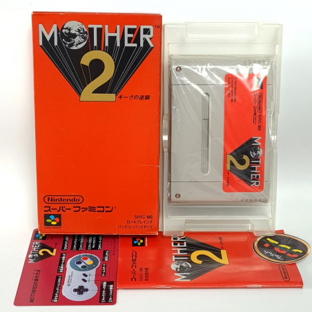 Mother 2 - Earthbound + Bonus Card Super Famicom (Nintendo SFC) Japan Game RPG 1994 SHVC-MB