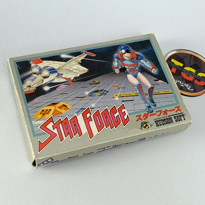 Star Force Famicom (Nintendo FC) Japan Ver. Hudson Soft Shmup 1985