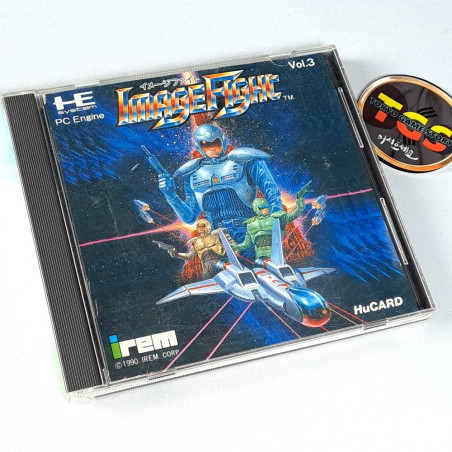 Image Fight Nec PC Engine Hucard Japan Ver. PCE Shmup Irem 1990
