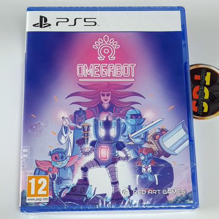 Omegabot (999Ex.) PS5 Red Art Games RAG New (EN-ES-FR-IT-DE) Platform 2D Shooter