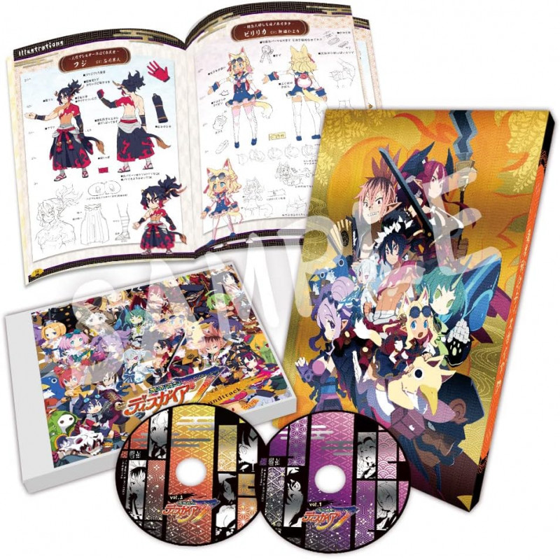 Disgaea 7 Collector's Box 2CDs Original Soundtrack OST Japan NEW Videogame Music