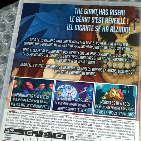 Dead Cells Switch EU Physical FactorySealed Game In EN-FR-DE-ES-IT-KR-CH-JP NEW Action