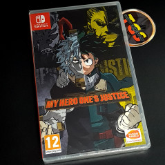 My Hero One's Justice Switch EU FactorySealed Game In EN-FR-DE-ES-IT-PT-KR-CH NEW Fighting