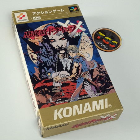 Akumajou Dracula XX Super Famicom (Nintendo SFC) Japan Ver. Castlevania Vampire Kiss Konami SHVC-P-ADZJ