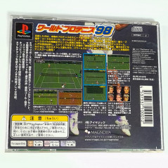 World Pro Tennis '98 PS1 Japan Ver. Playstation 1 PS One I.Magic Sport 1998