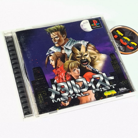 Metal Fist Fighting Force PS1 Japan Ver. Playstation 1 EA Core Beat Them Up 1998