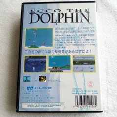 ECCO THE DOLPHIN SEGA MEGADRIVE JAPAN VER. DAUPHIN ACTION ADVENTURE MEGA DRIVE 1993 (DV-LN1)