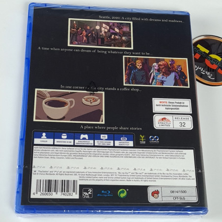 Coffee Talk PS4 Strictly Limited Game NEW (Multi-language) Aventure, Simulation