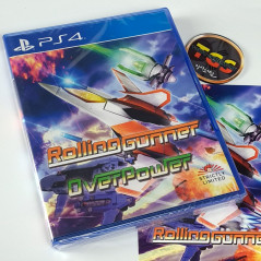 ROLLING GUNNER + OVERPOWER (+Card) Strictly Limited Games PS4 NEW Shmup