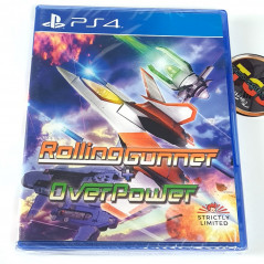 ROLLING GUNNER + OVERPOWER (+Card) Strictly Limited Games PS4 NEW Shmup