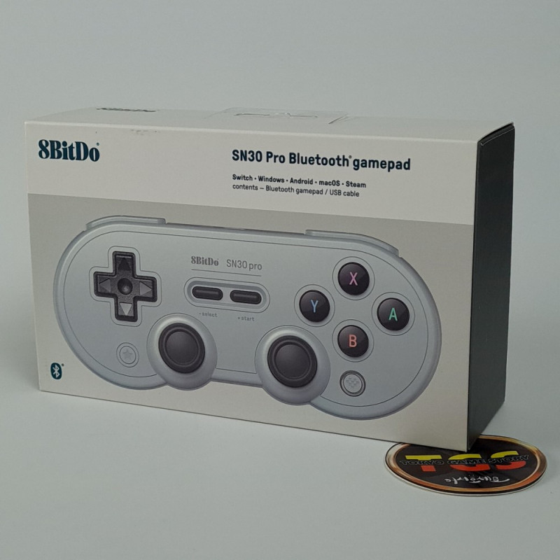 8Bitdo Sn30 Pro Bluetooth Gamepad (Gray Edition) - Nintendo Switch