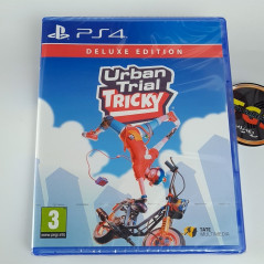 Urban Trial Tricky Deluxe Edition Sony PS4 FR Game In DE-EN-CH-KR-ES-FR-IT-JP-PT-RU New/SEALED Red Art Games Course (DV-FC1)