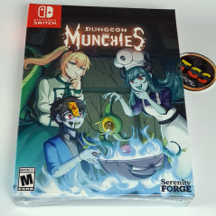 Dungeon Munchies Collector's Edition Nintendo SWITCH USA Game in EN-DE-ES-JP-CH NEW