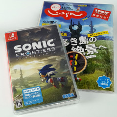 Sonic Frontiers +Book SWITCH Japan FactorySealed Physical Game In ENGLISH-KR-CH-JP
