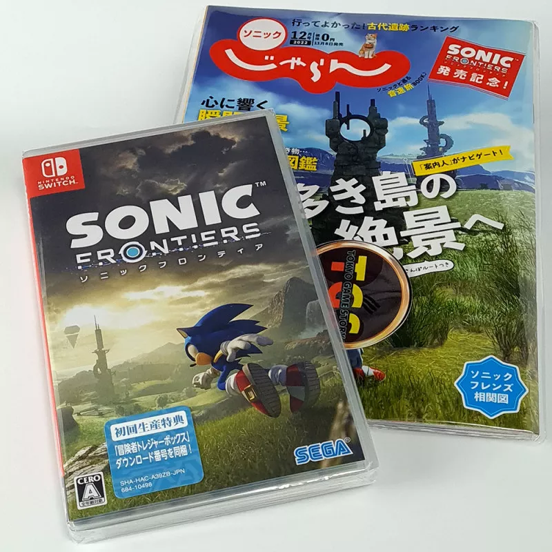 Sonic Frontier PS5 Game soft JAPANESE SEGA PlayStation4