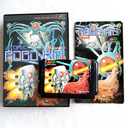 ATOMIC ROBO KID SEGA MEGADRIVE JAPAN VER. SHMUP SHOOTING TRECO MEGA DRIVE 1990 (DV-LN1)
