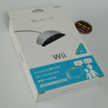 Nintendo Official Wii Speak Microphone Animal Crossing Chat JAPAN BRAND NEW Region Free