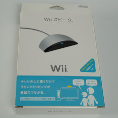 Nintendo Official Wii Speak Microphone Animal Crossing Chat JAPAN BRAND NEW Region Free