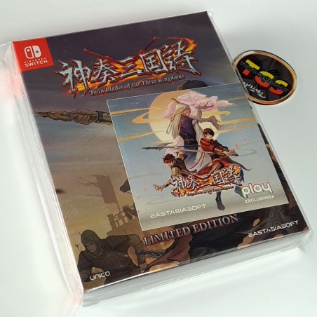 Twin Blades of the Three Kingdoms Limited Edition SWITCH ASIA Game In ENGLISH NEW RPG