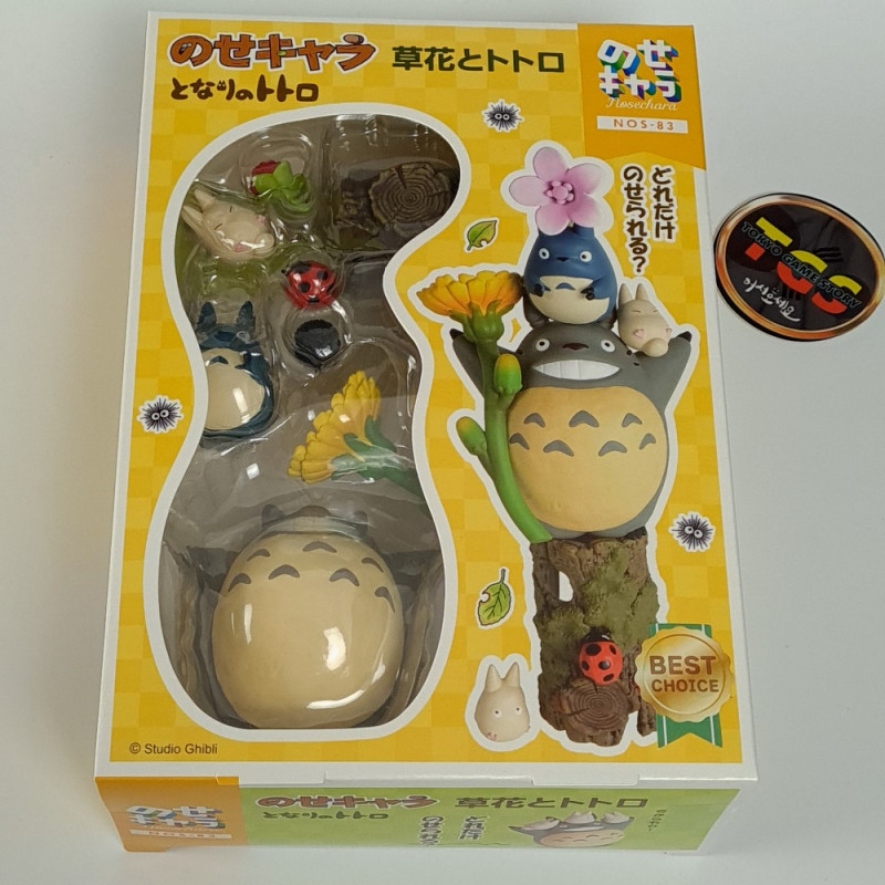 Figures Game Set My Neighbor Totoro NoseChara Stack Up Characters Ghibli Japan New