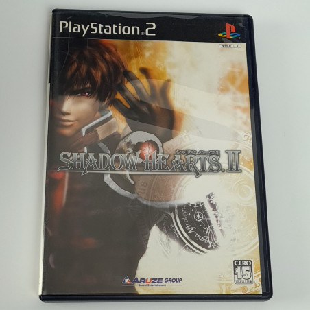 Shadow Hearts II Covenant + Reg.Card PS2 Japan Ver. Playstation 2 Sony Aruze RPG