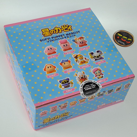 Kirby's Dream Land Soft Vinyl Puppet Mascot FullSet (10 Pieces Box) Japan Ensky/Hal Laboratory New