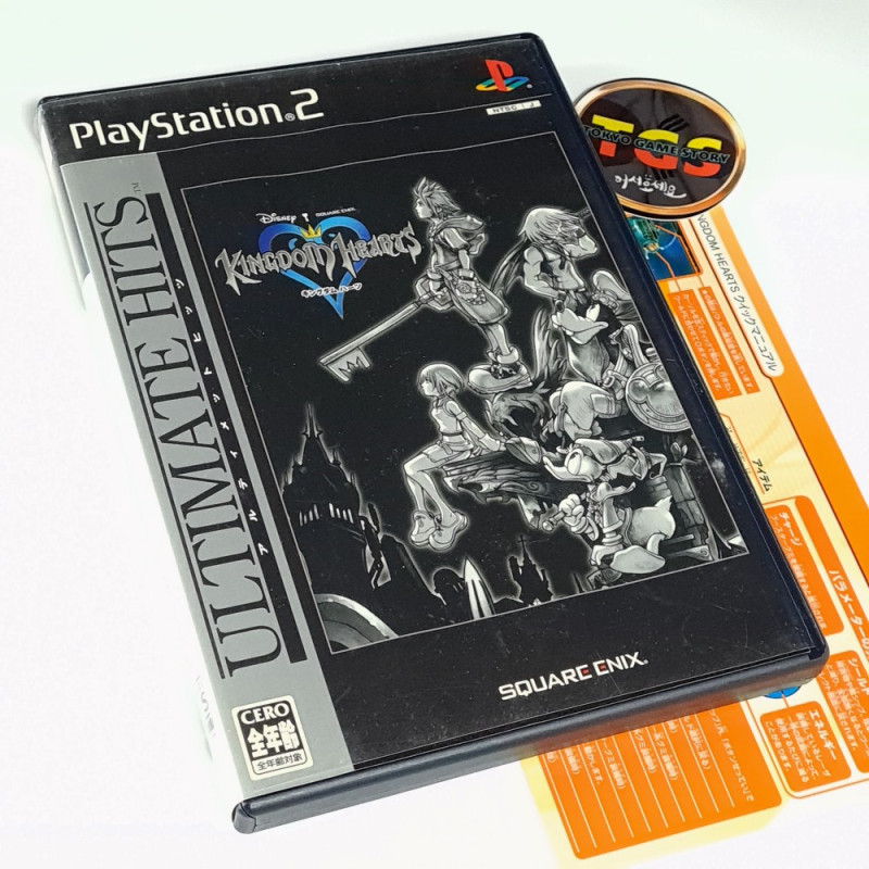 Ultimate Hits キングダムハーツ Playstation PS2 Japan Ver. Disney Squaresoft Action  RPG 2005