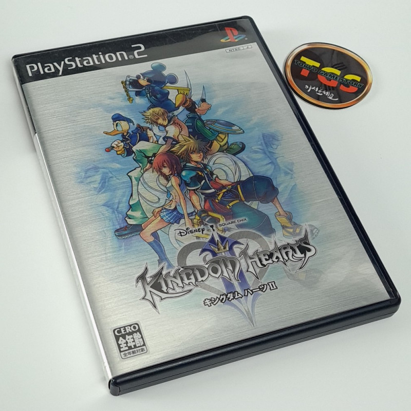 Playstation 2 Disney Kingdom Hearts (PS2) Squaresoft Video Game