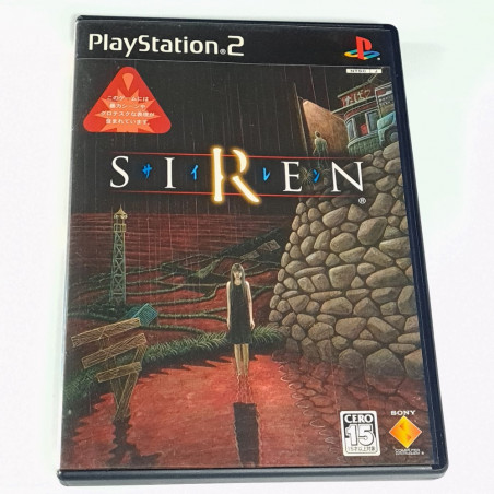 Siren Forbidden siRen + Map PS2 Japan Ver. Playstation 2 Sony Survival Horror Action