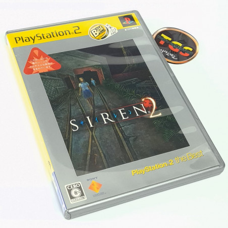 Siren 2 PlayStation2 the Best + Map PS2 Japan Ver. Survival Horror Action