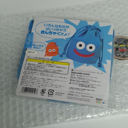 Dragon Quest Mini Kinchaku: Smile Slime Blue Japan New Square Enix