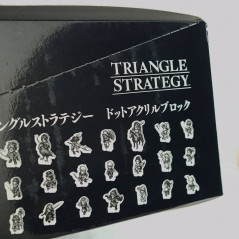 Triangle Strategy Dot Acrylic Block (Set Of 30 Pieces)  Japan New Square Enix