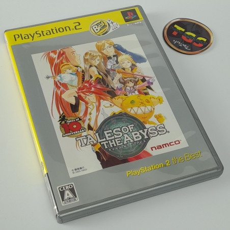 Tales of the Abyss (PlayStation2 the Best) Playstation PS2 Japan Ver. Namco 2005 RPG