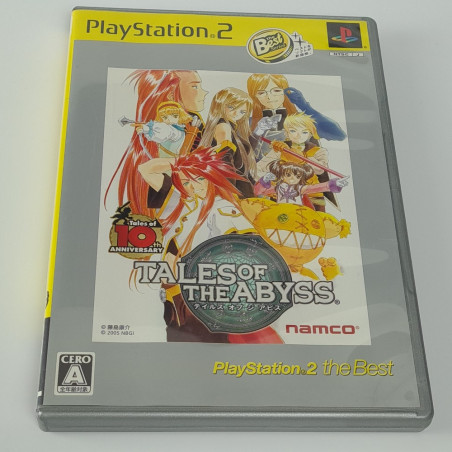 Tales of the Abyss (PlayStation2 the Best) Playstation PS2 Japan Ver. Namco 2005 RPG