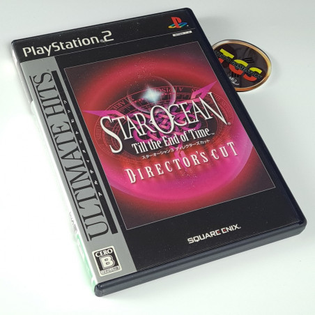Star Ocean 3 Till The End Of Time Director's Cut (Ultimate Hits) PS2 Japan Square Enix RPG