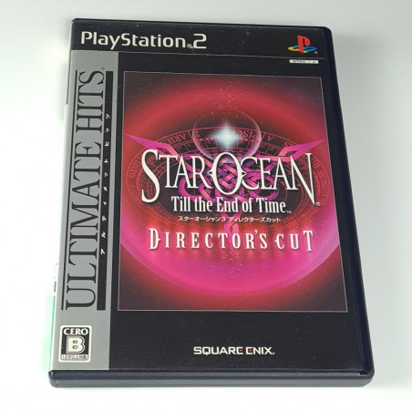 Star Ocean 3 Till The End Of Time Director's Cut (Ultimate Hits) PS2 Japan Square Enix RPG