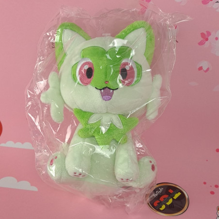 Sanei All Star Collection Pokemon Plush/Peluche: Sprigatito/Poussache (S) Japan New