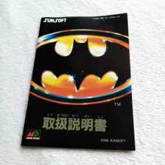 BATMAN SEGA MEGADRIVE JAPAN VER. TBE ACTION SUNSOFT DC COMICS MARVEL MEGA DRIVE 1989 (DV-LN1)