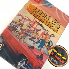 Double Kick Heroes Steelbook Edition(1900EX.)Red Art Games Switch EU NEW in FR-EN-ES-DE-IT-PT-RU