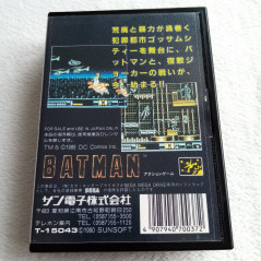 BATMAN SEGA MEGADRIVE JAPAN VER. TBE ACTION SUNSOFT DC COMICS MARVEL MEGA DRIVE 1989 (DV-LN1)