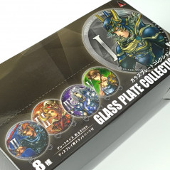 DISSIDIA FINAL FANTASY Glass Plate Collection Vol.1 FullSet Square Enix Japan New (Assiettes)