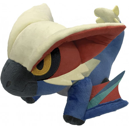 Monster Hunter Rise: Sunbreak Deformed Plush/Peluche Lucent Nargacuga Japan New