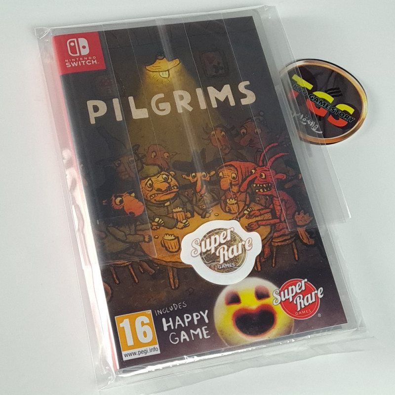 Pilgrims / Happy Game Bundle SWITCH Super Rare Games SRG93  (4000Ex.)Multi-Language NEW