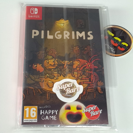 Pilgrims / Happy Game Bundle SWITCH Super Rare Games SRG93 (4000Ex.)Multi-Language NEW