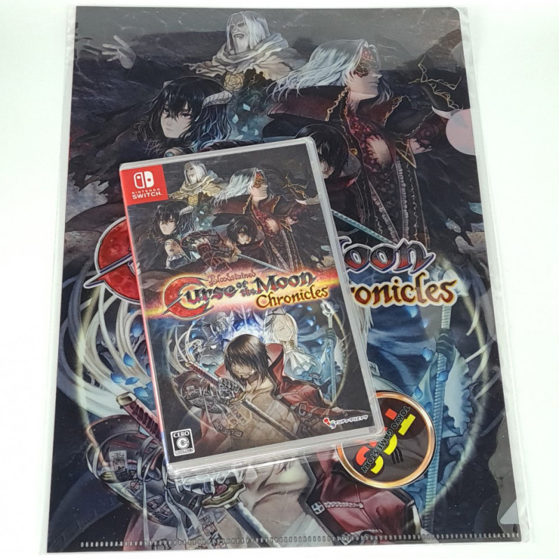 Bloodstained: Curse of the Moon (1&2)+Bonus Chronicles Switch Japan (ENGLISH) New Physical Platform Action Inti Creates