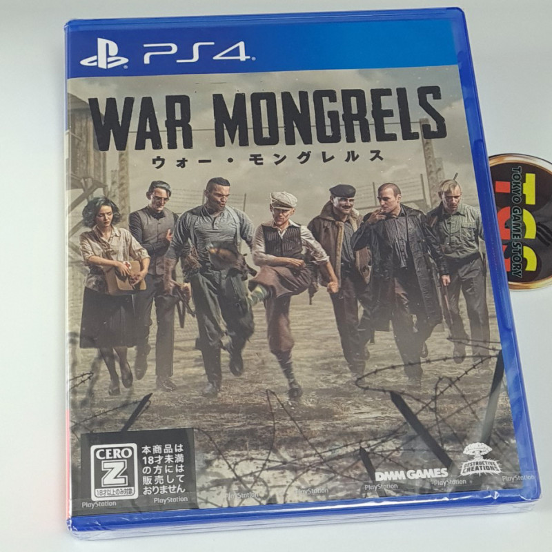 War Mongrels PS4 Japan Game in EN-FR-ES-DE-IT-KR-PT New DMM Tactical World War II