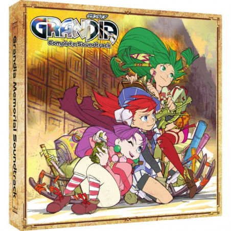 Vinyle Grandia Memorial Soundtrack WAYO RECORDS V005 3LP New