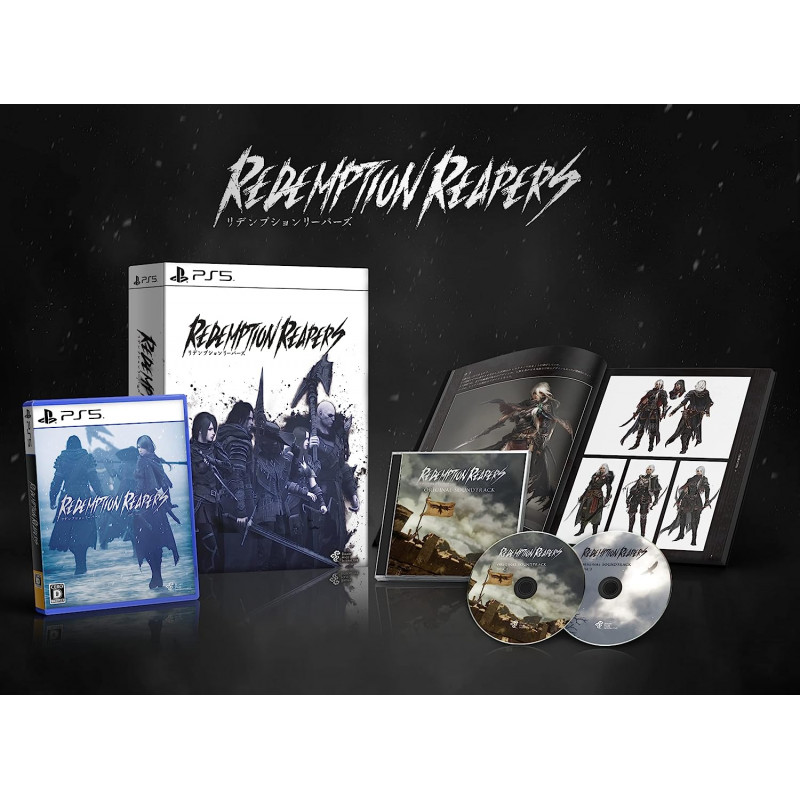 Redemption Reapers Limited Edition PS5 Japan Game in EN-FR-DE-ES-IT-PT-KR-CH New Tactical Rpg