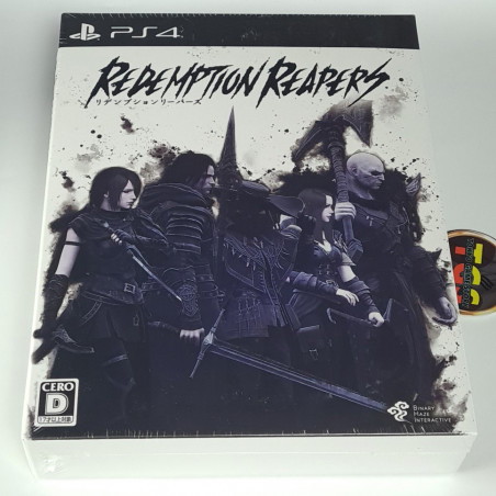 Redemption Reapers Limited Edition PS4 Japan Game in EN-FR-DE-ES-IT-PT-KR-CH New Tactical Rpg