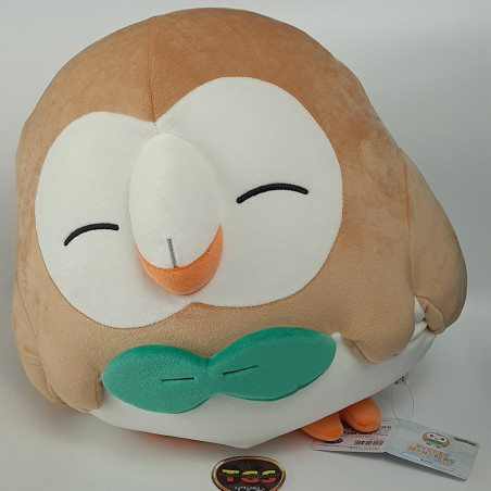 Sanei POKEMON All Star Collection Brindibou/Rowlet Plush Japan New Pocket Monsters